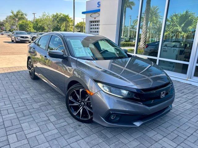 used 2019 Honda Civic car, priced at $15,998