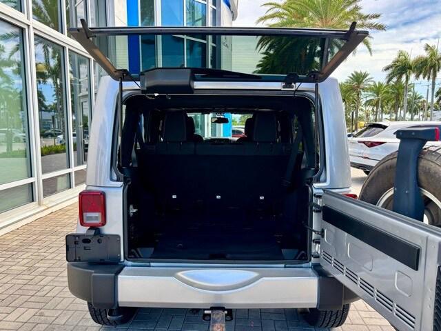 used 2015 Jeep Wrangler Unlimited car, priced at $19,901