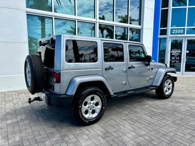 used 2015 Jeep Wrangler Unlimited car, priced at $19,901