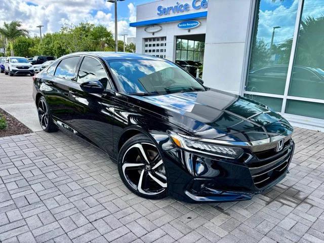 used 2022 Honda Accord car, priced at $25,685