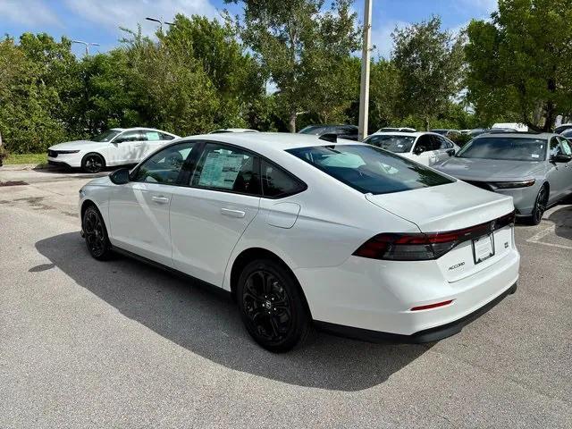 new 2025 Honda Accord car, priced at $30,822