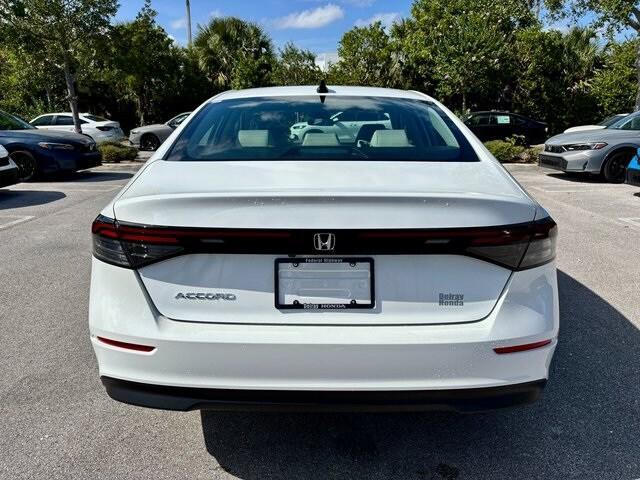 new 2025 Honda Accord car, priced at $30,777