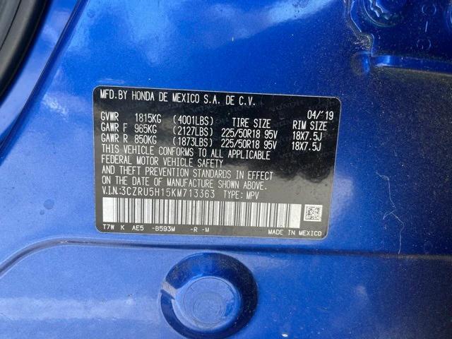 used 2019 Honda HR-V car, priced at $17,653