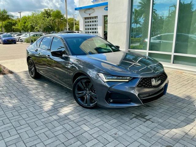 used 2022 Acura TLX car, priced at $29,828