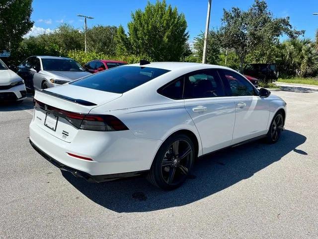 new 2024 Honda Accord Hybrid car, priced at $35,101