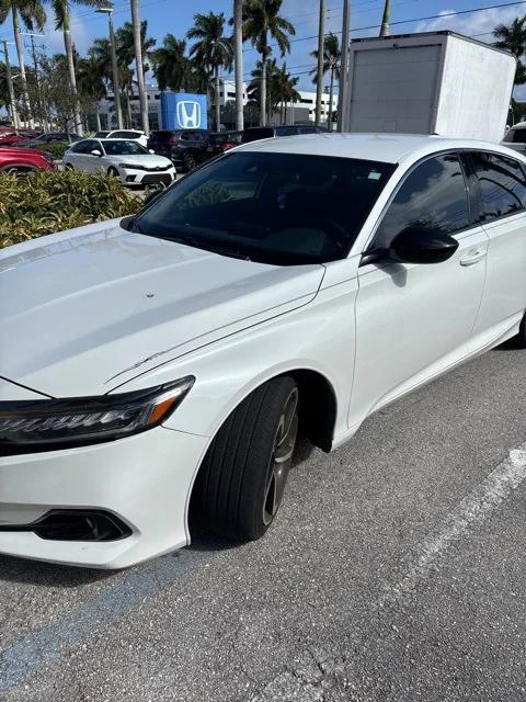 used 2022 Honda Accord car, priced at $23,990