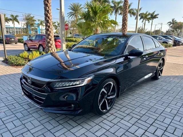 used 2021 Honda Accord car, priced at $23,263