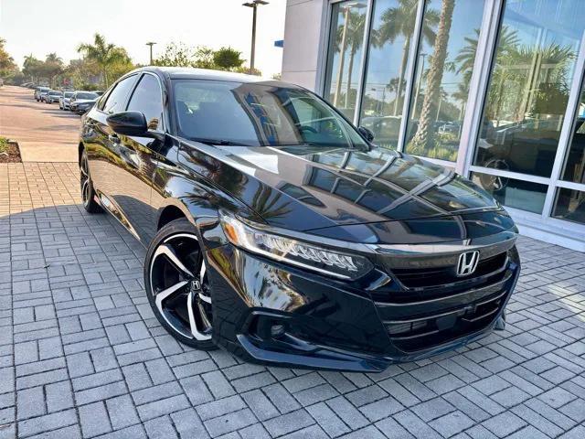 used 2021 Honda Accord car, priced at $23,263