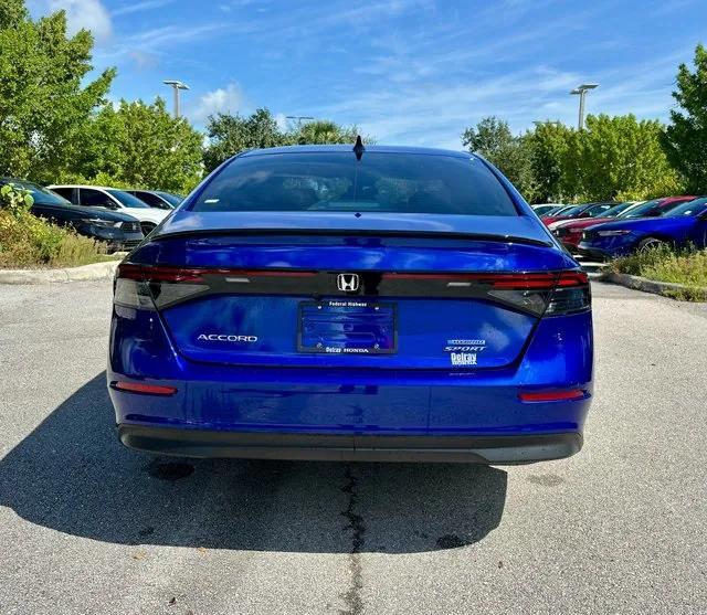 new 2024 Honda Accord Hybrid car, priced at $33,384