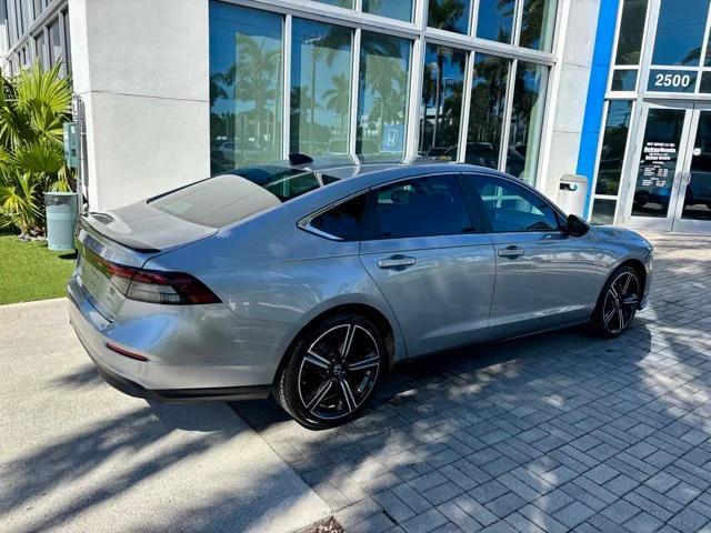used 2023 Honda Accord Hybrid car, priced at $24,998