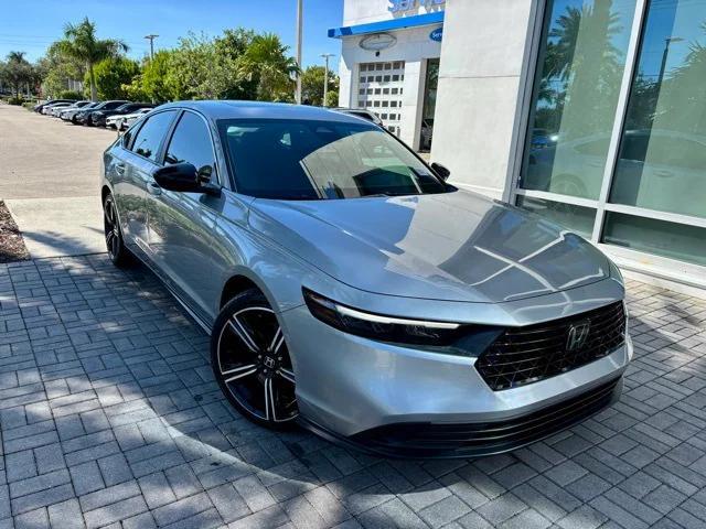used 2023 Honda Accord Hybrid car, priced at $24,998
