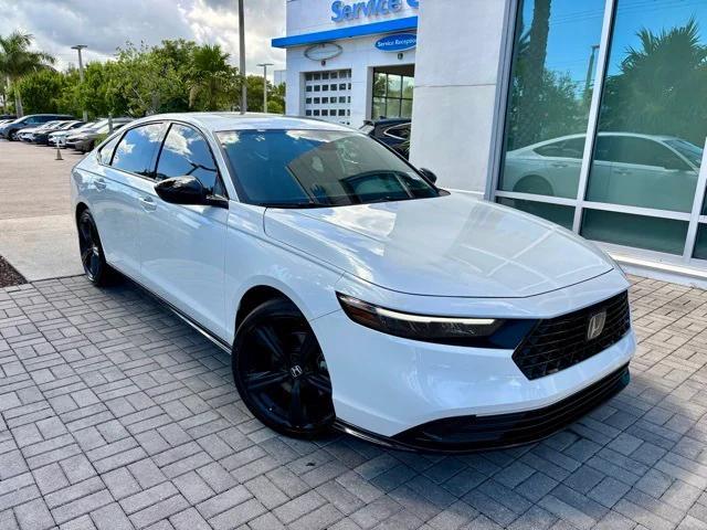 used 2025 Honda Accord Hybrid car, priced at $30,100