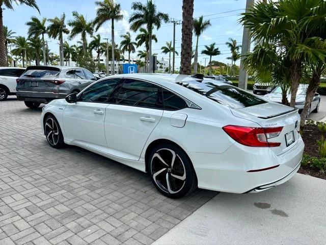 used 2022 Honda Accord Hybrid car, priced at $22,900