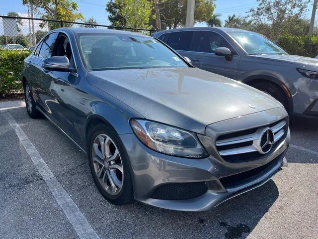 used 2017 Mercedes-Benz C-Class car, priced at $19,199