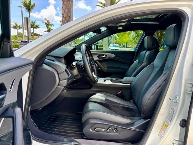 used 2022 Acura TLX car, priced at $31,688