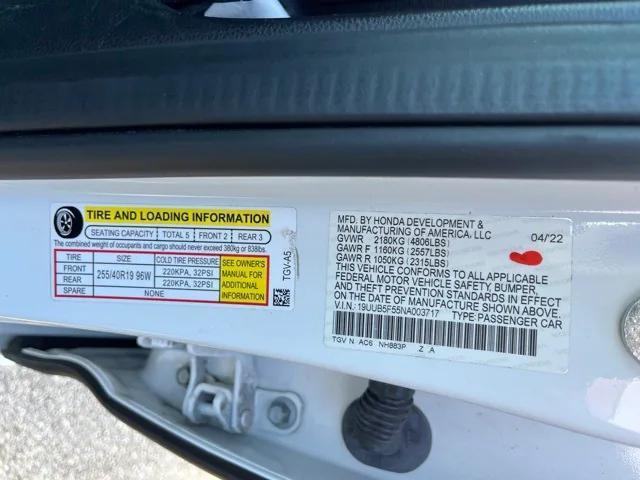 used 2022 Acura TLX car, priced at $31,970