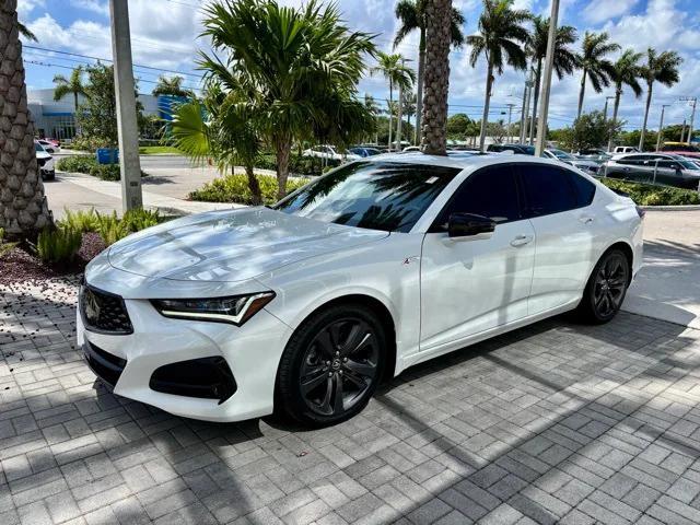 used 2022 Acura TLX car, priced at $31,688