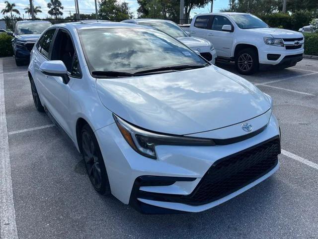 used 2024 Toyota Corolla car, priced at $21,422