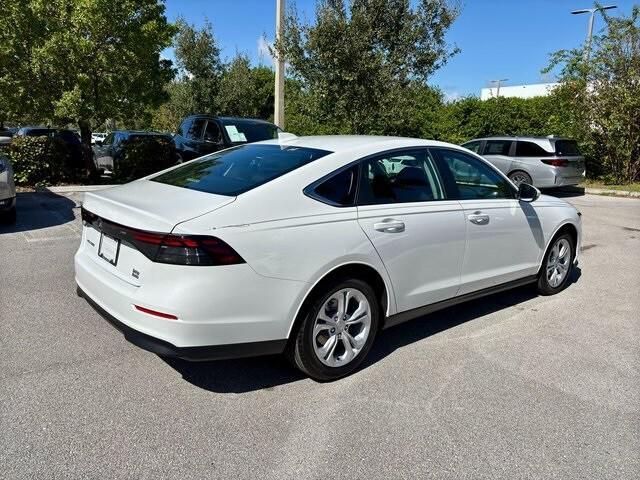 new 2025 Honda Accord car, priced at $28,755