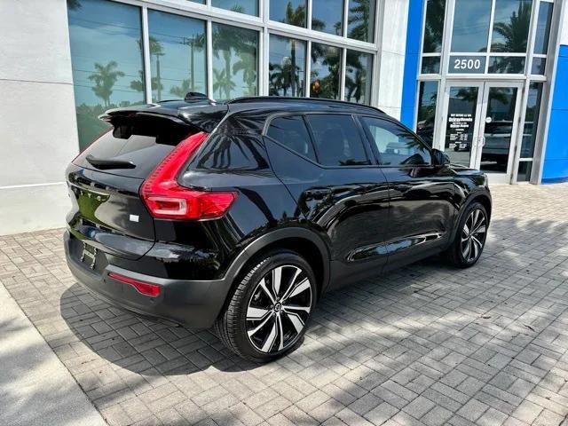 used 2021 Volvo XC40 Recharge Pure Electric car, priced at $25,828