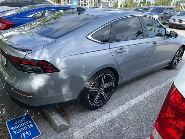 used 2023 Honda Accord Hybrid car, priced at $26,353