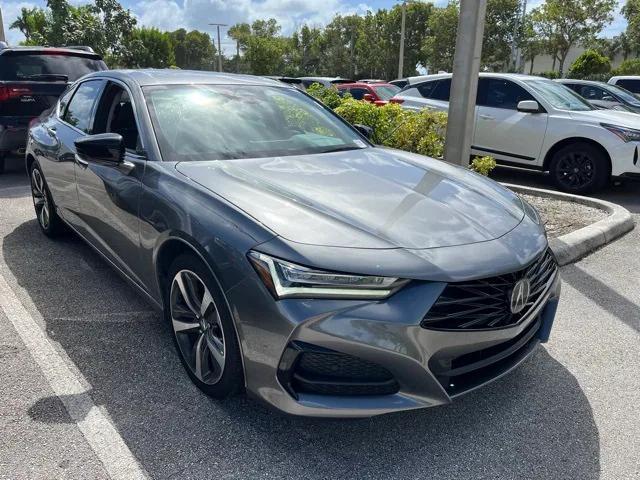 used 2025 Acura TLX car, priced at $37,876