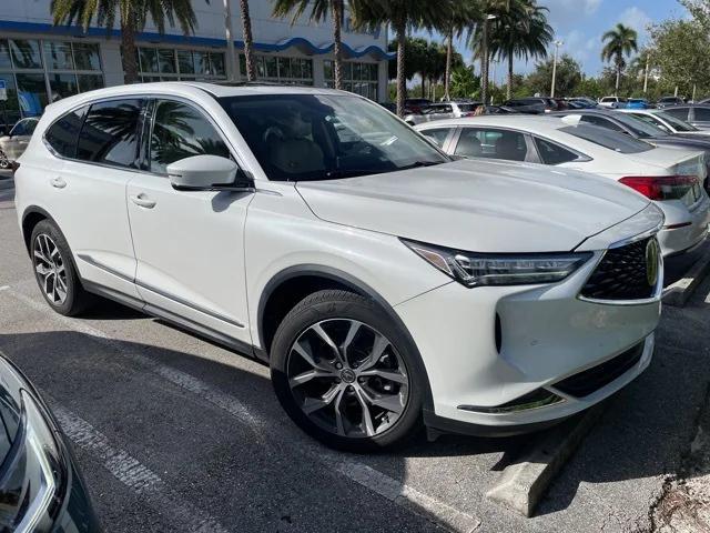 used 2022 Acura MDX car, priced at $39,900