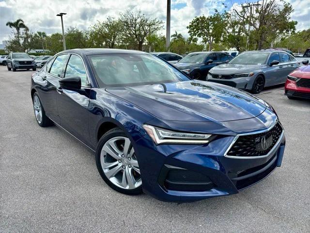 used 2022 Acura TLX car, priced at $30,476