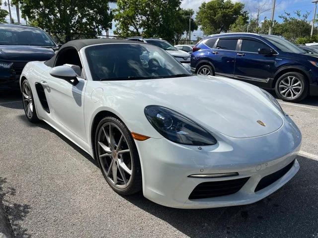 used 2020 Porsche 718 Boxster car, priced at $55,000