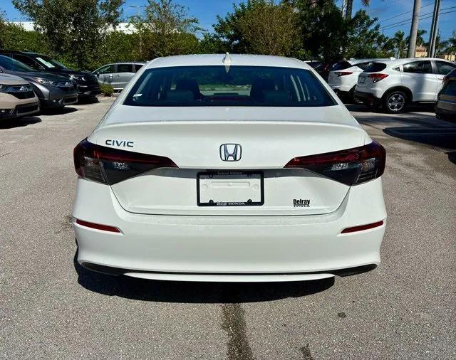 new 2025 Honda Civic car, priced at $24,873