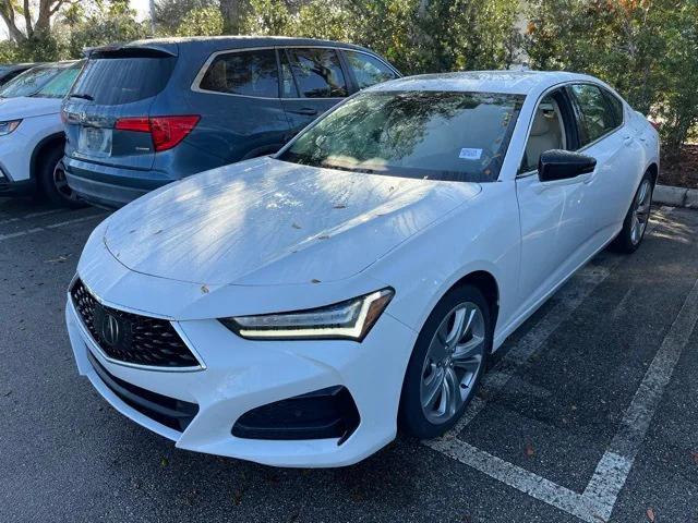 used 2021 Acura TLX car, priced at $27,500