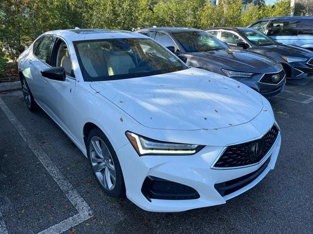 used 2021 Acura TLX car, priced at $27,500