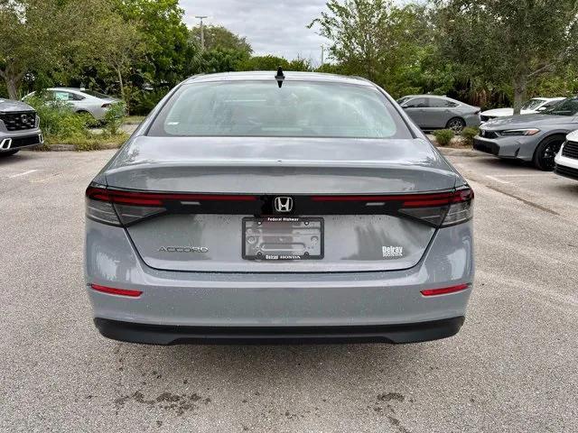 new 2025 Honda Accord car, priced at $30,822