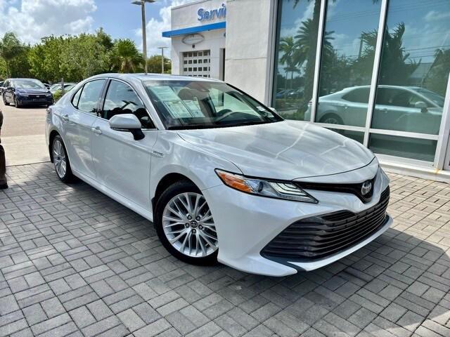 used 2019 Toyota Camry Hybrid car, priced at $23,765