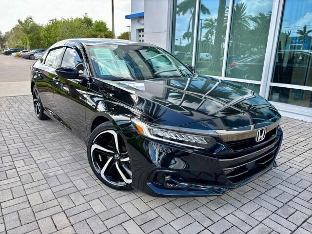 used 2022 Honda Accord car, priced at $24,339