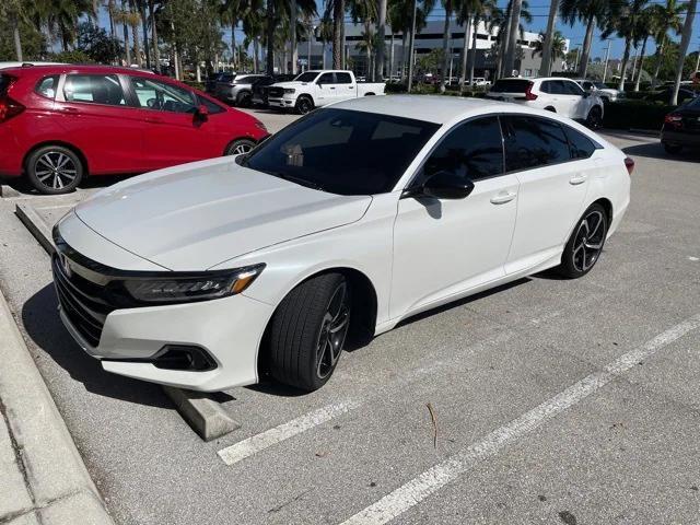 used 2021 Honda Accord car, priced at $23,735