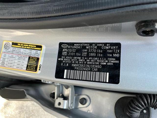used 2022 Hyundai Venue car, priced at $18,287