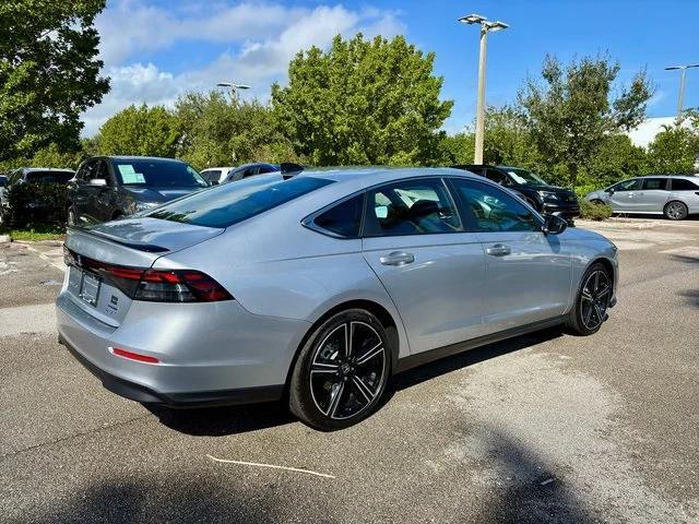 new 2025 Honda Accord Hybrid car, priced at $33,348