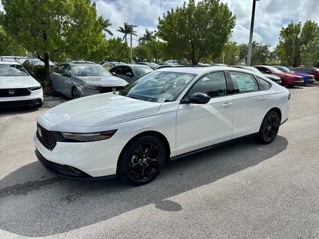 new 2025 Honda Accord car, priced at $31,154