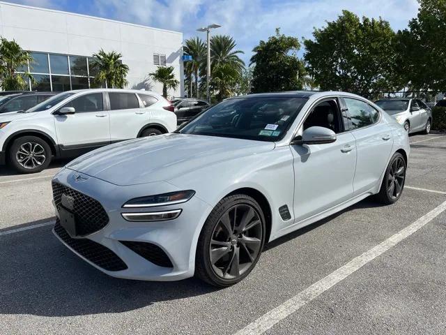 used 2022 Genesis G70 car, priced at $30,430