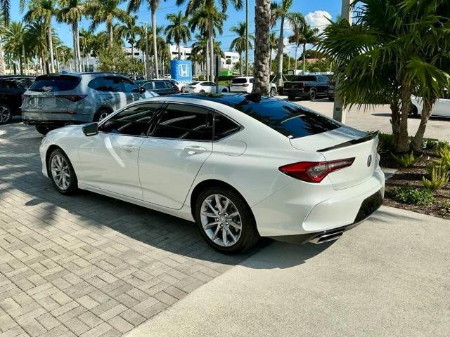 used 2023 Acura TLX car, priced at $29,644