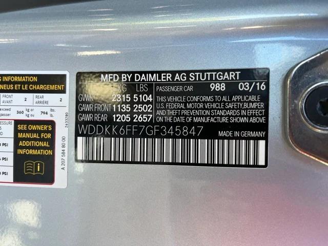 used 2016 Mercedes-Benz E-Class car, priced at $24,564