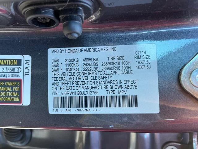 used 2018 Honda CR-V car, priced at $21,274