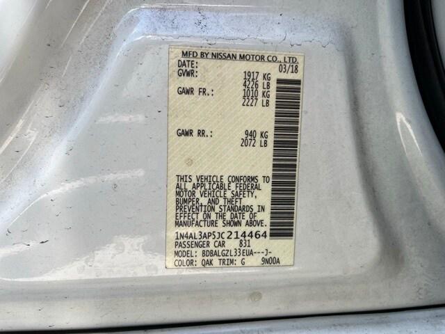 used 2018 Nissan Altima car, priced at $11,381