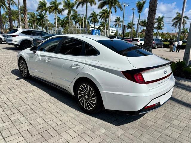 used 2023 Hyundai Sonata Hybrid car, priced at $23,780