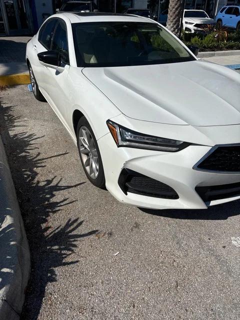 used 2021 Acura TLX car, priced at $26,291