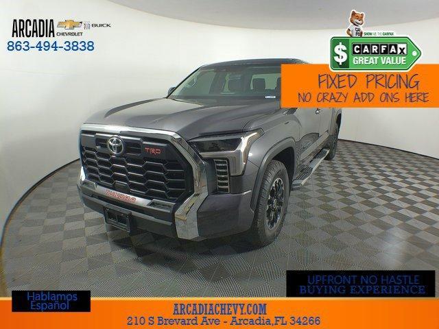 used 2022 Toyota Tundra car, priced at $37,611