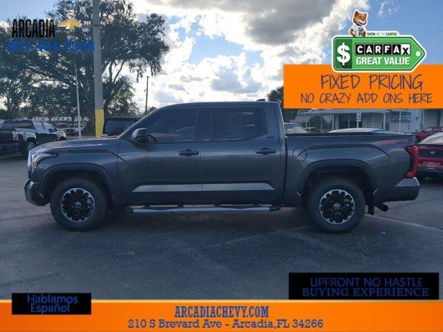 used 2022 Toyota Tundra car, priced at $36,400