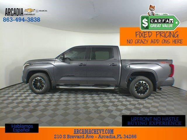 used 2022 Toyota Tundra car, priced at $37,611