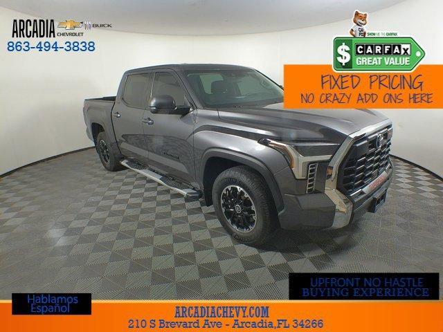 used 2022 Toyota Tundra car, priced at $37,611